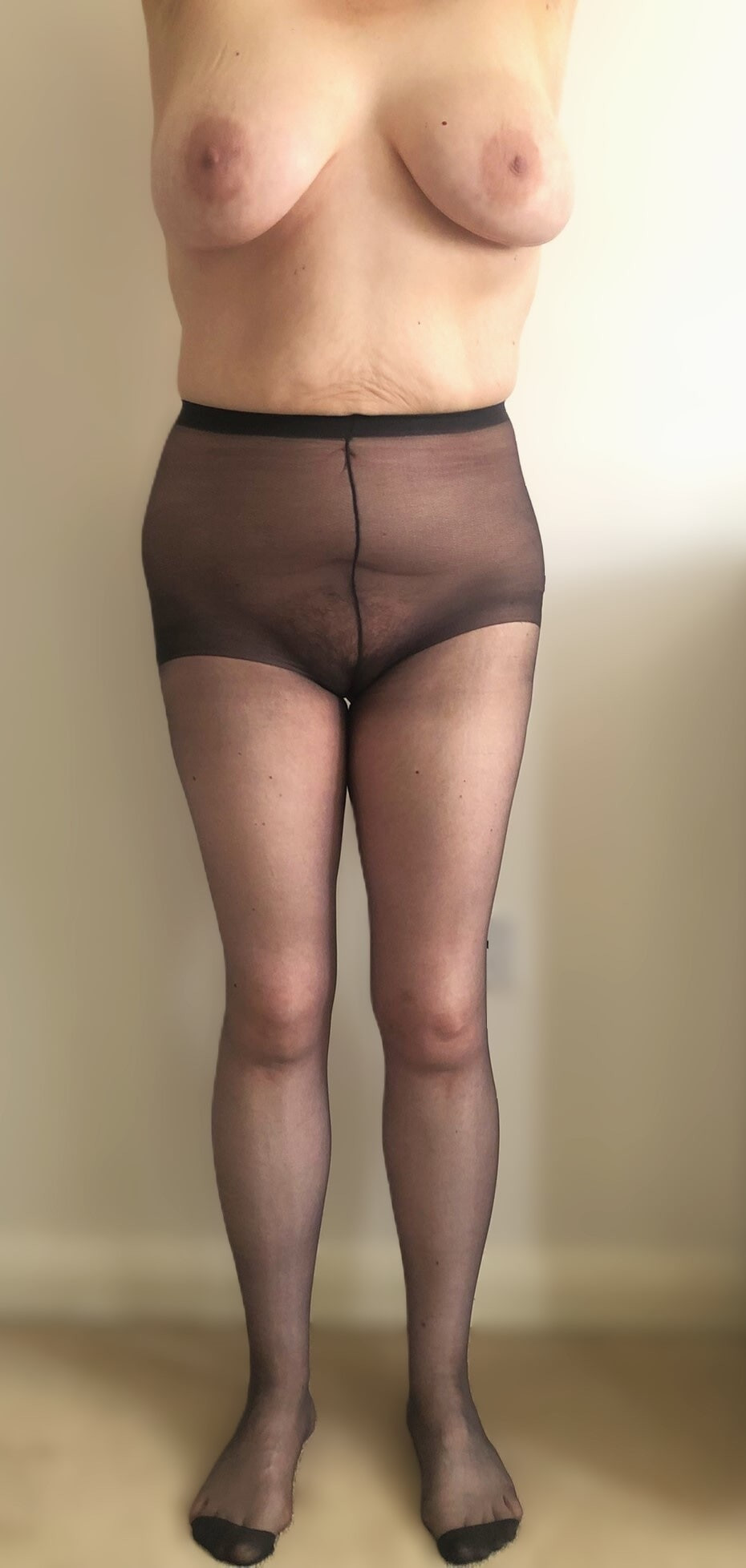 Mature MILF Posing In Pantyhose Tights  #4