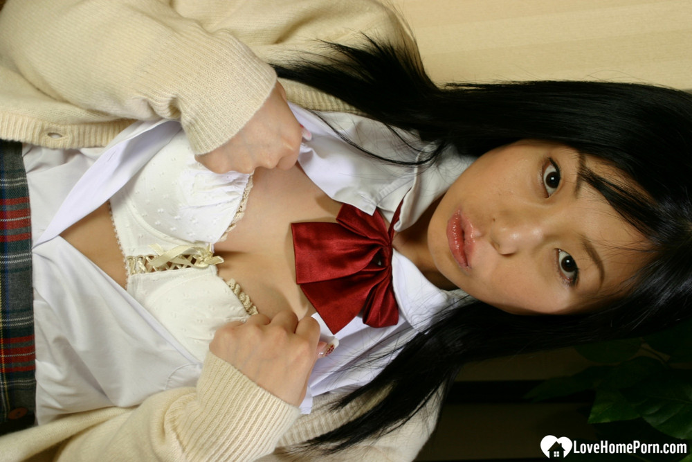 Asian schoolgirl looks for some online exposure #28