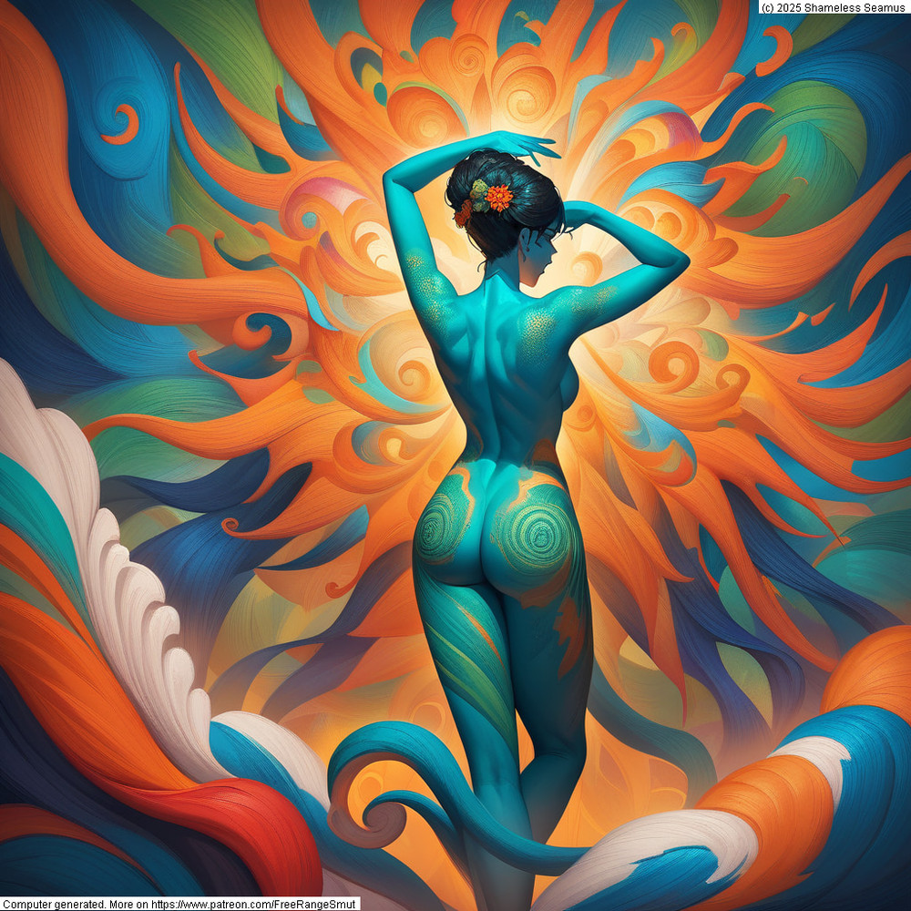 Nude Dancers on Reptilian Rave #15