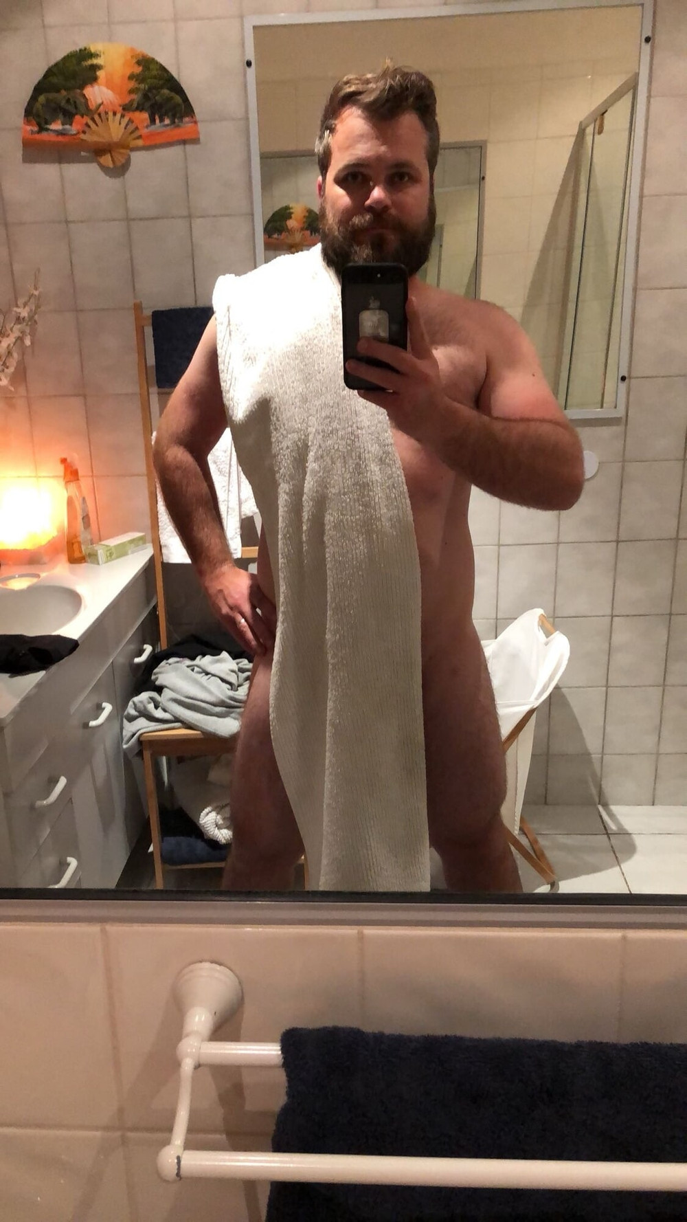 Barely dressed for a changed