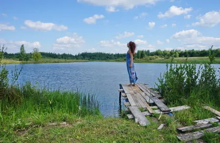 near koptevo pond         