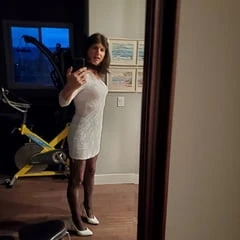 White dress