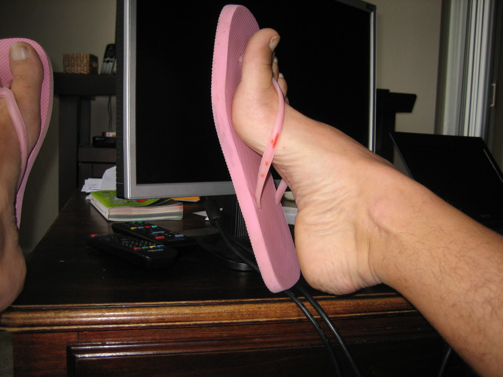 Big Cock Pretty Feet in Heels and Nylons #4