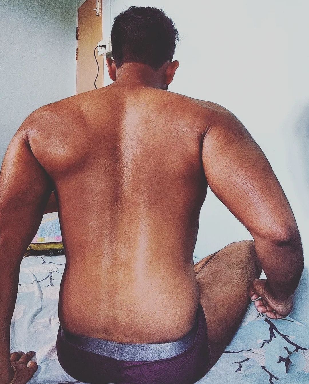 Weekly changes of my back side