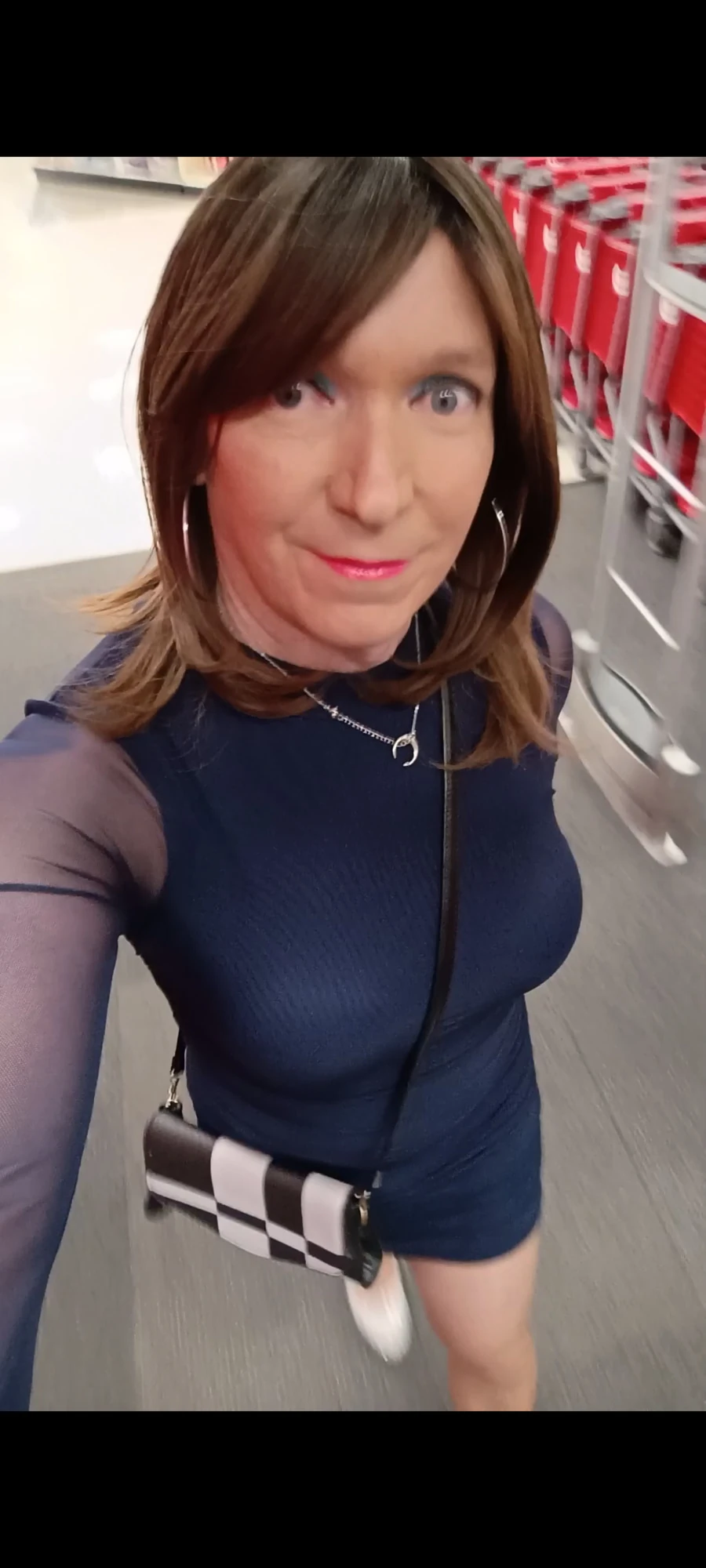 Crossdressing out and about in public #5
