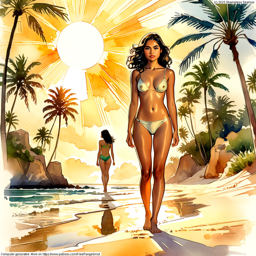 Beach Babe Barely Bewitching #30