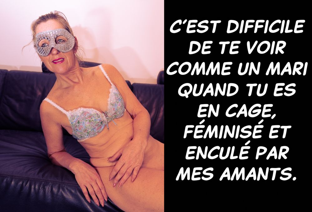 Captions en français chasteté ou femdom #5