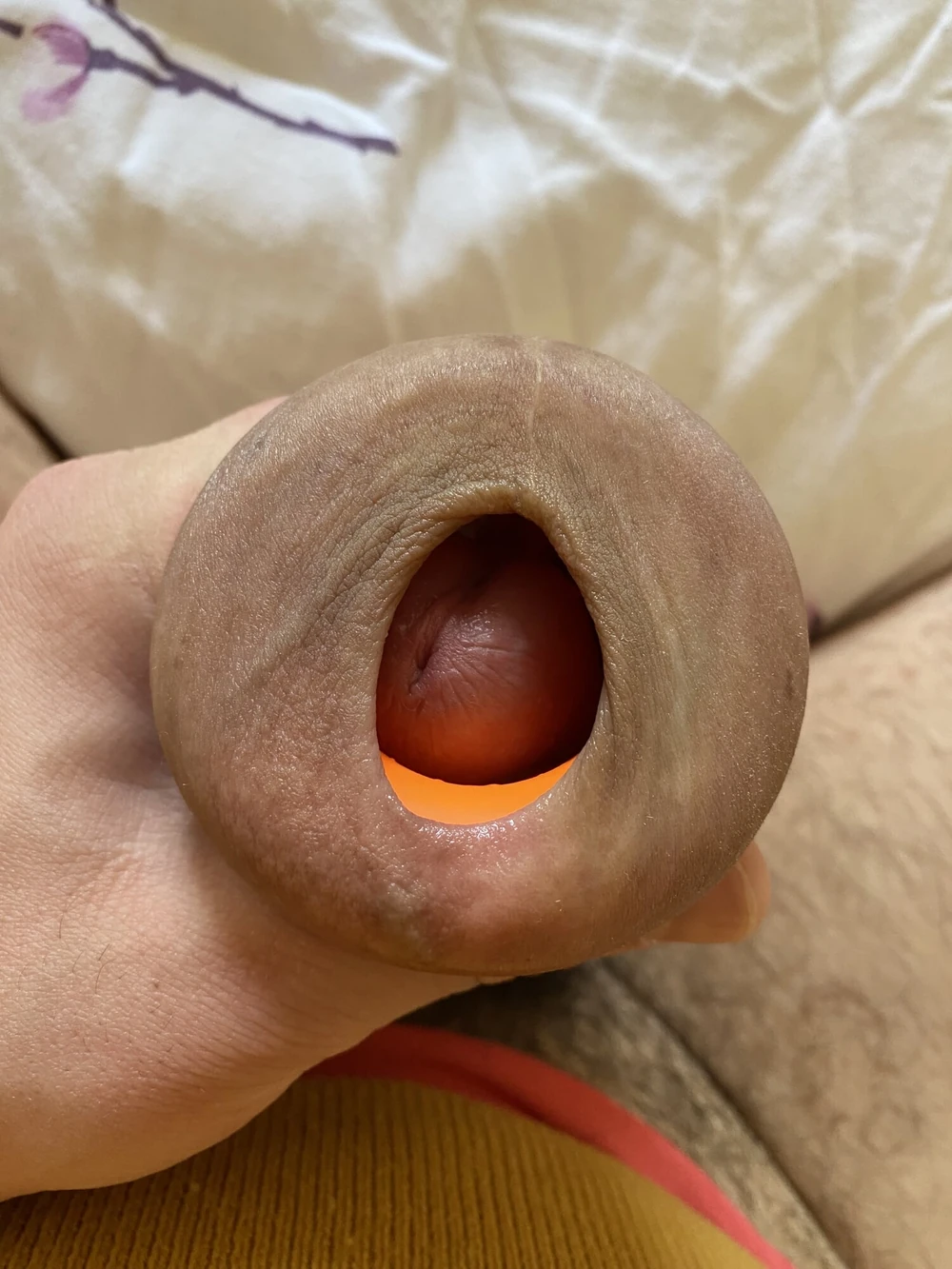 Extreme stretching foreskin #5