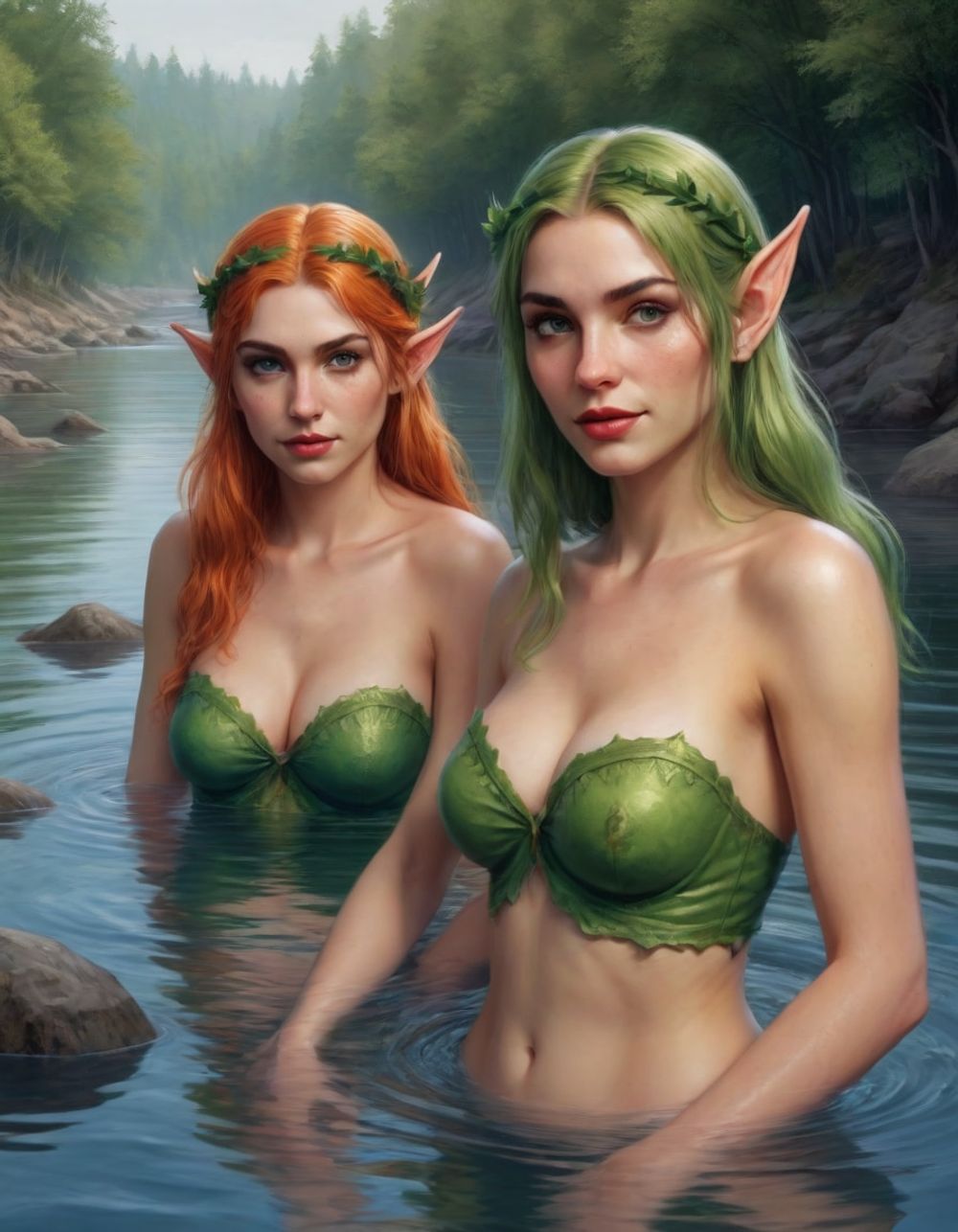 51 Topless beautiful ELF girls photos #13