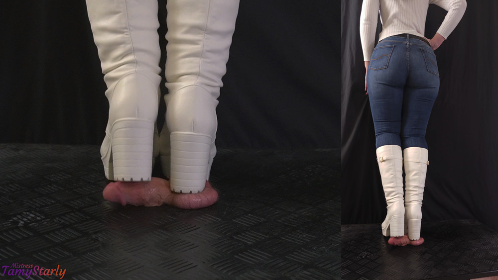 Heavy Crushing or Painful Bootjob? #10