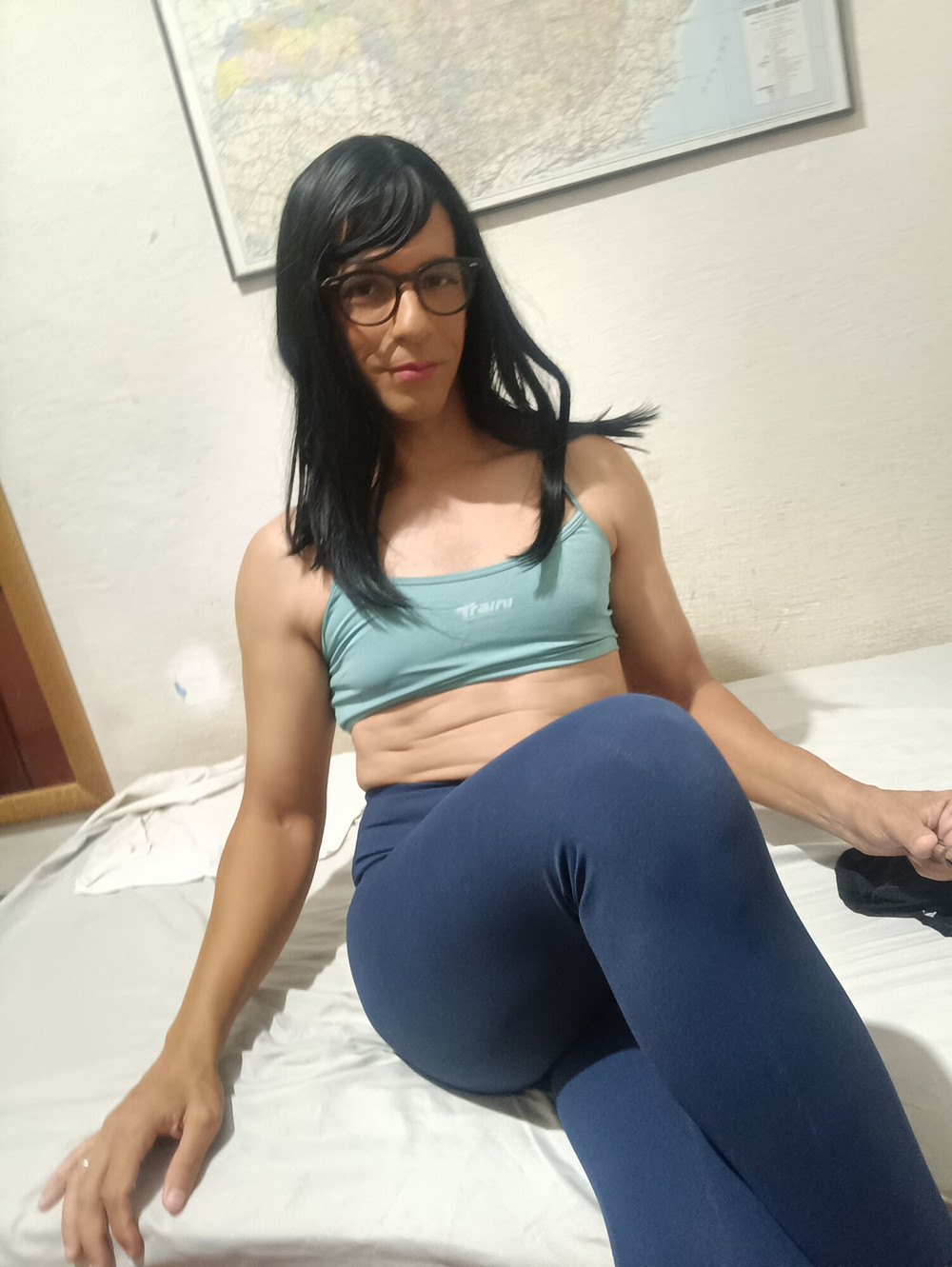 Sakura Nakamura Cute Legging Gym  #49