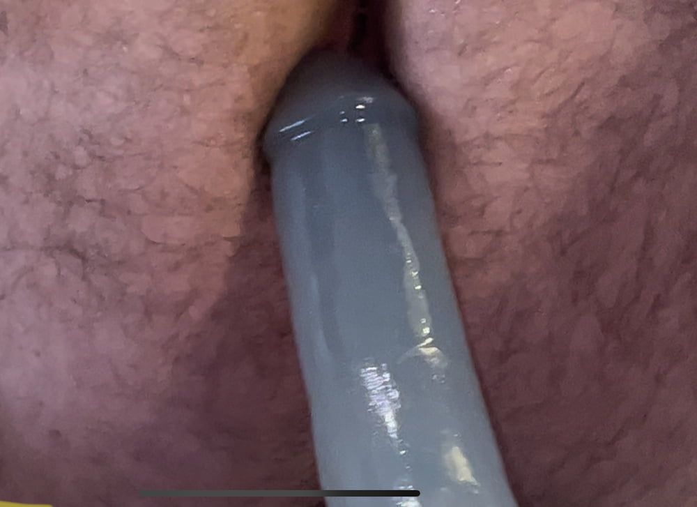 More fun with 10 inch dildo #7