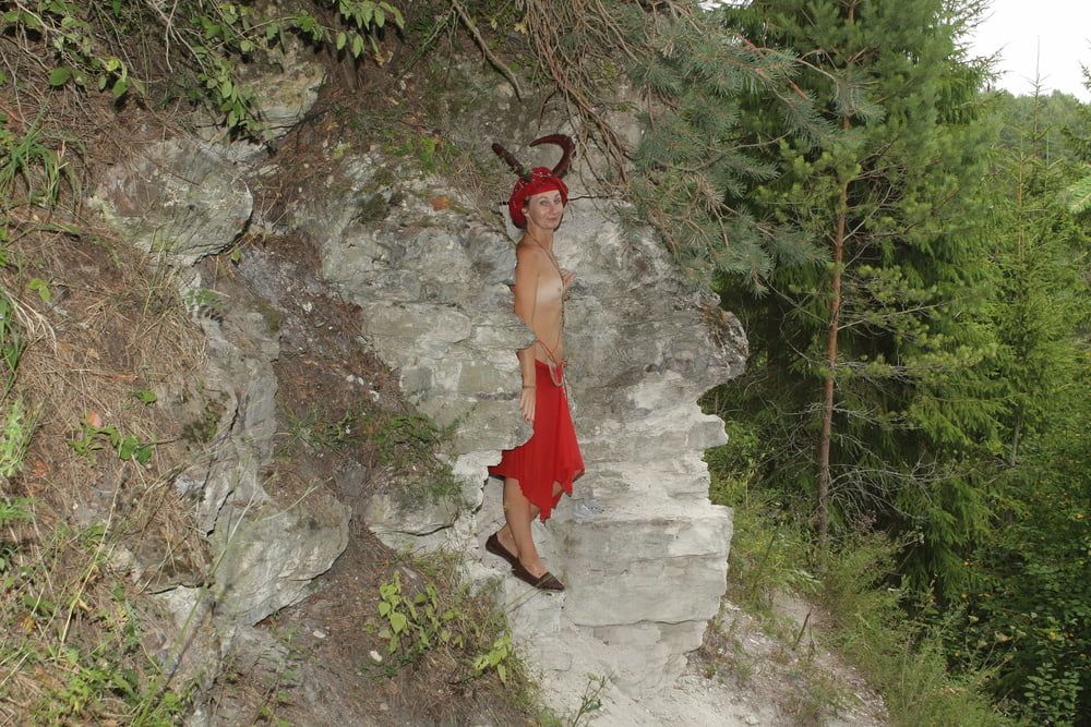 Forest Satyr on the Rock #18