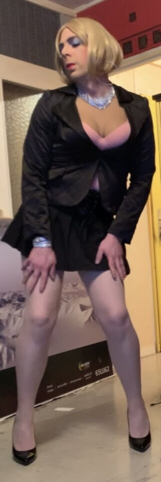Sarah exposed like a good sissy chastity slut hooker whore #15