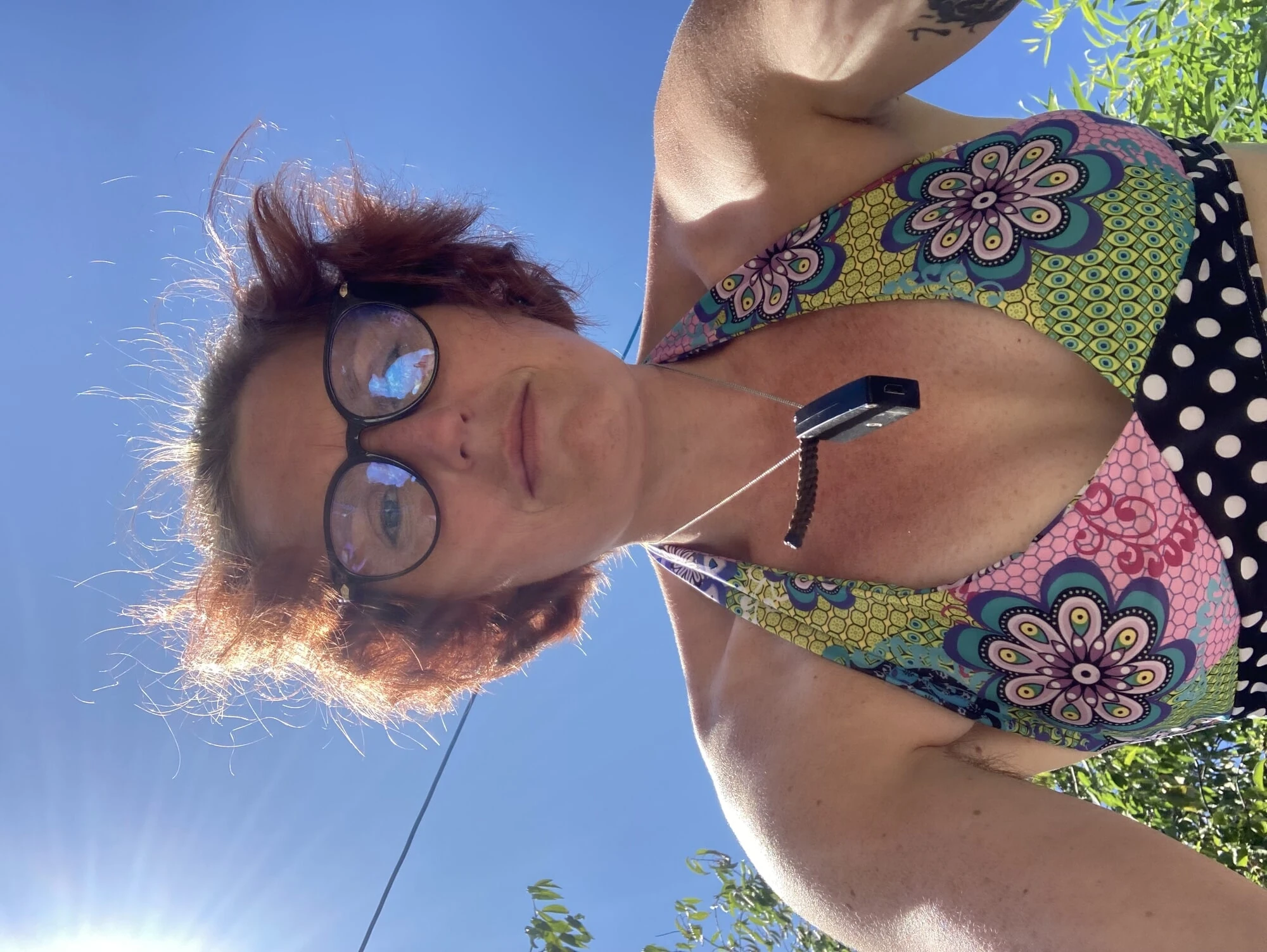 You’re laying in my garden whilst I reach over in a bikini #20