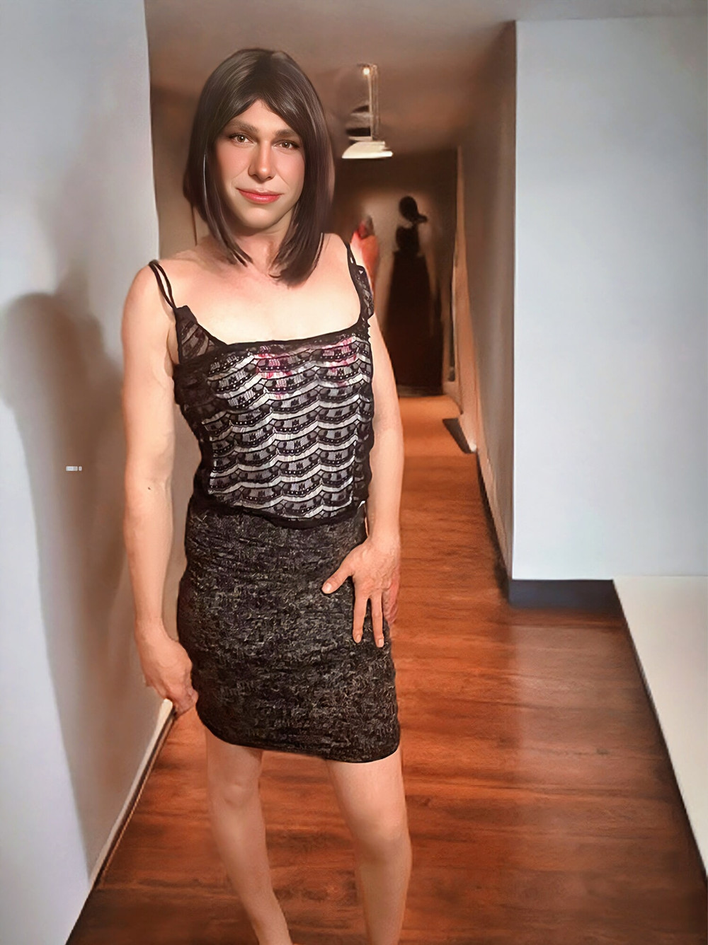 Femine illsions:A Crossdressers Closet #10