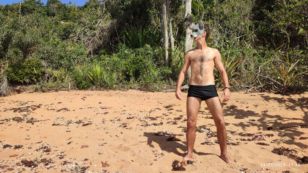 I ALONE JERK OFF BEACH NUDISM  #2