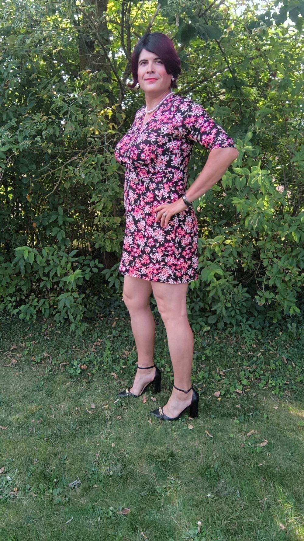 Flowered dress #42