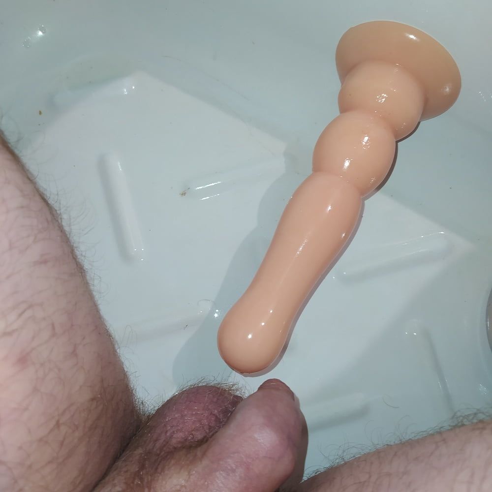 Big anal dildo in ass #2