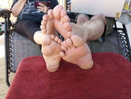 Our feet