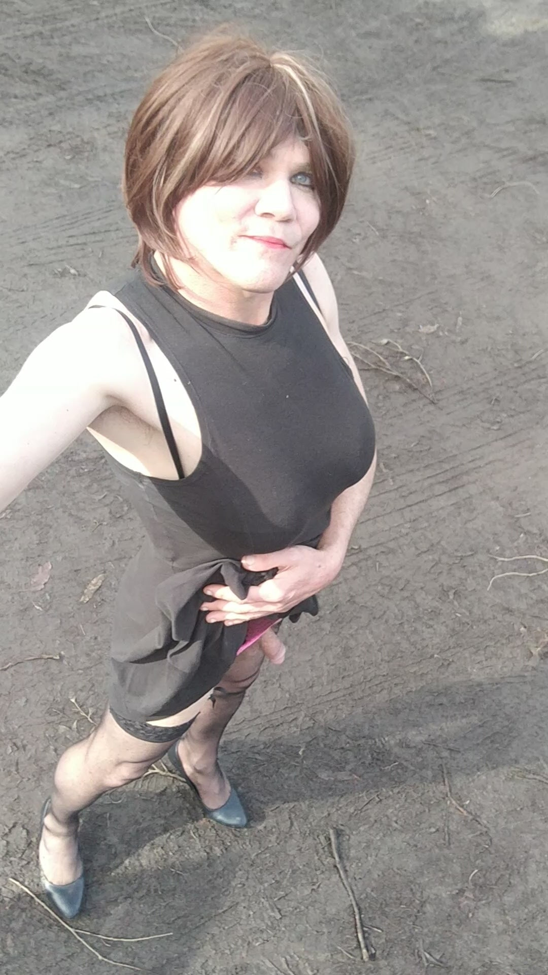 Crossdress Roadtrip - Black Summer Dress