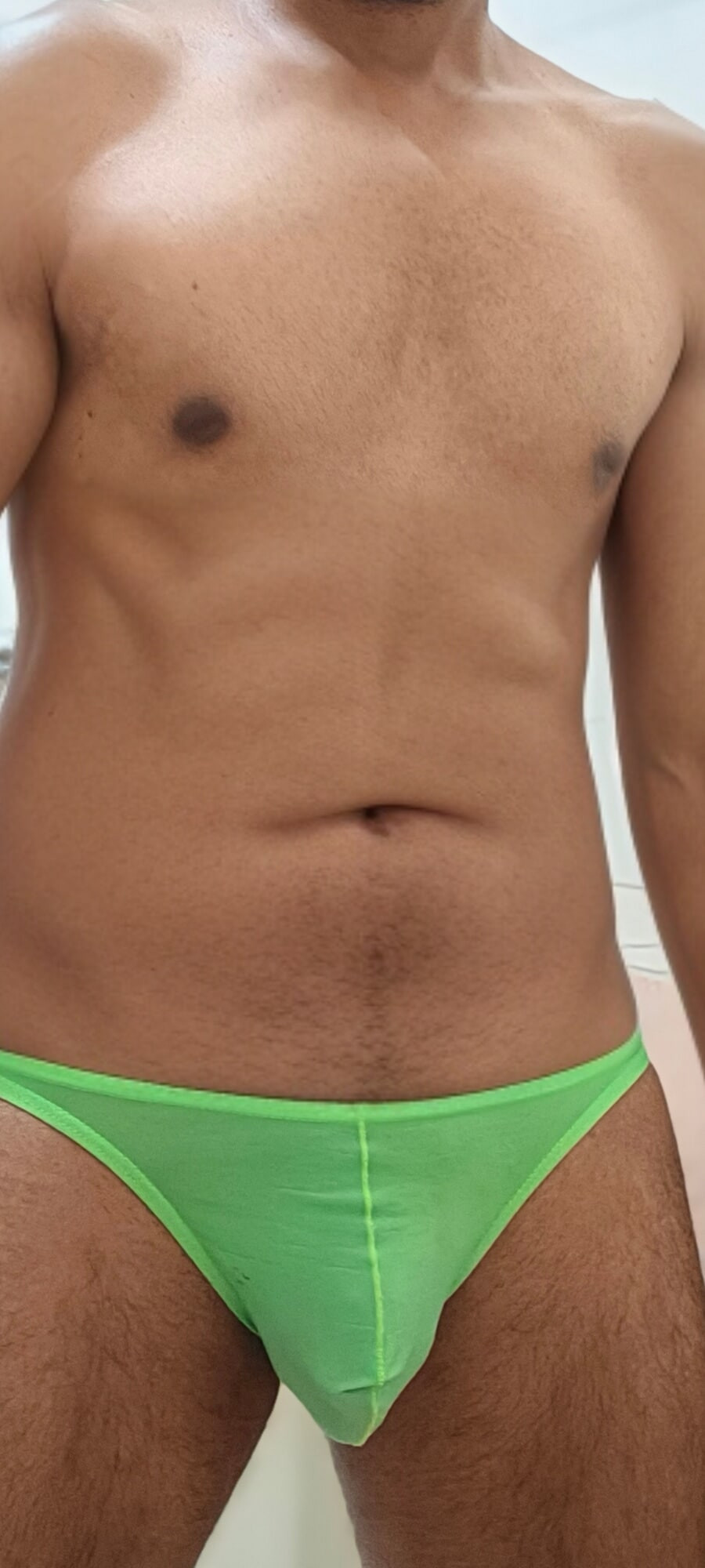 Got some fresh pictures of my new underwear and beautiful di #4