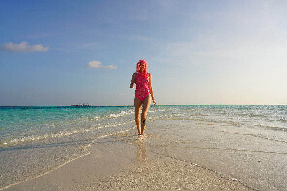 Vicky on the beach #58