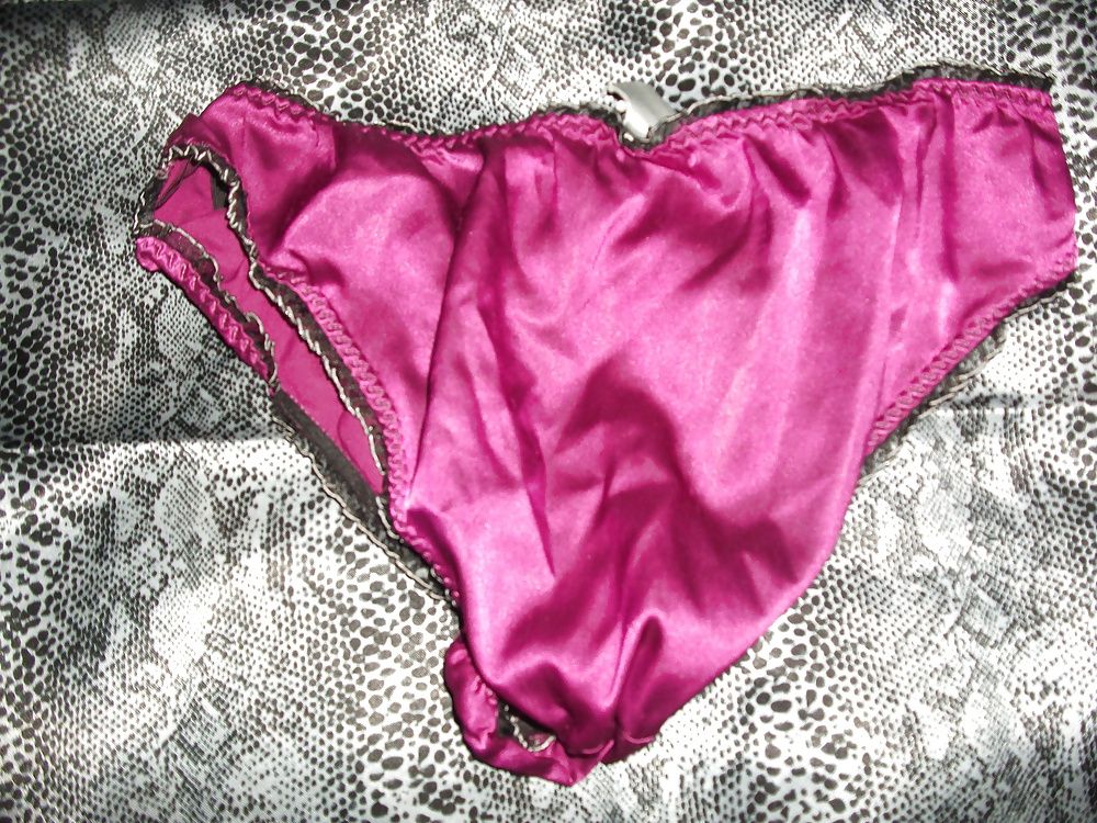 A selection of my wife&#039;s silky satin panties #48