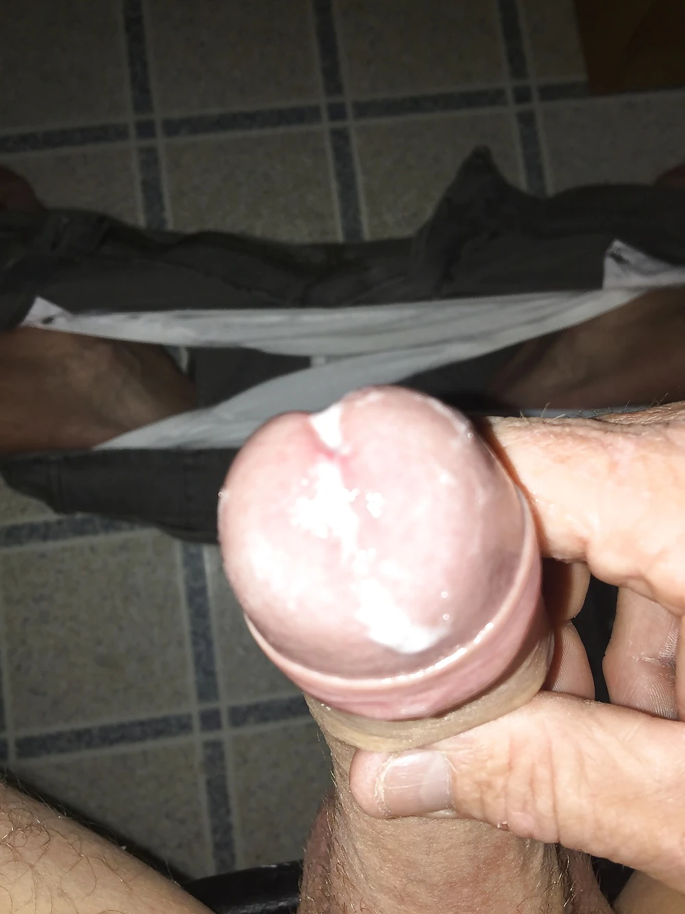 Head wet with precum #5