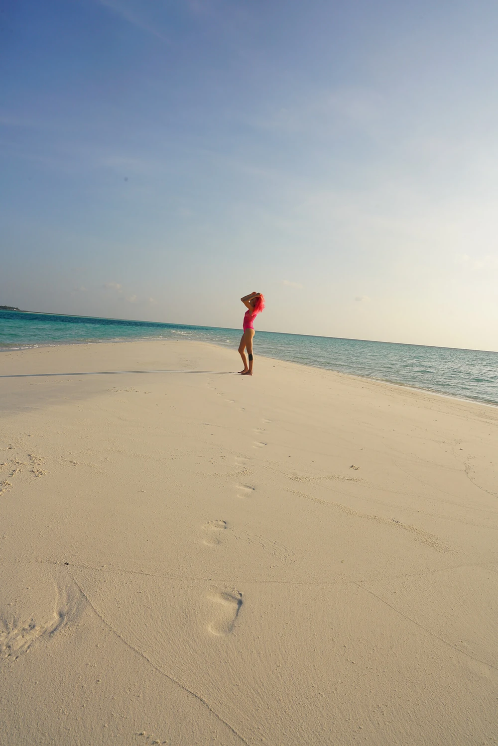Vicky on the beach #3