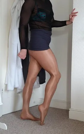 legs in pantyhose tights         