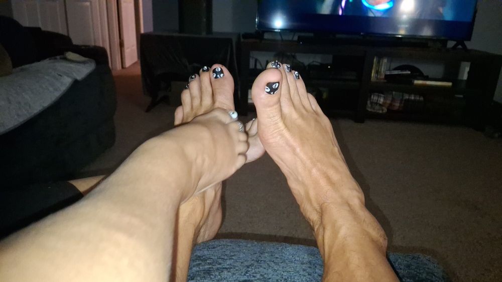 Footsie with my girlfriend #15