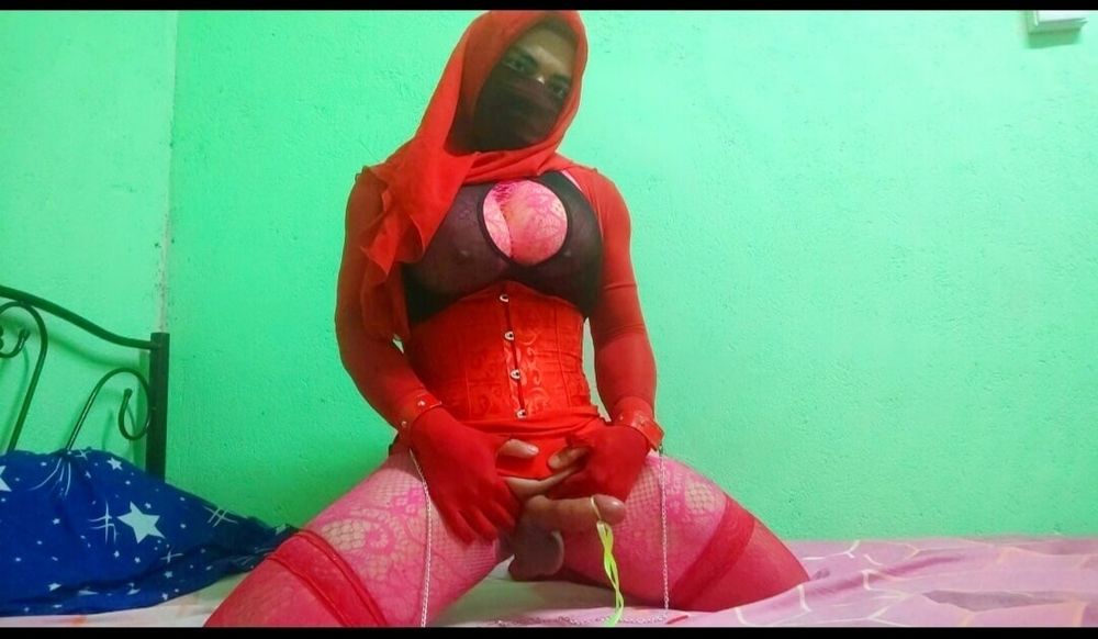 Elisya niqab hijab arab ready to masturbate dick and cum #3