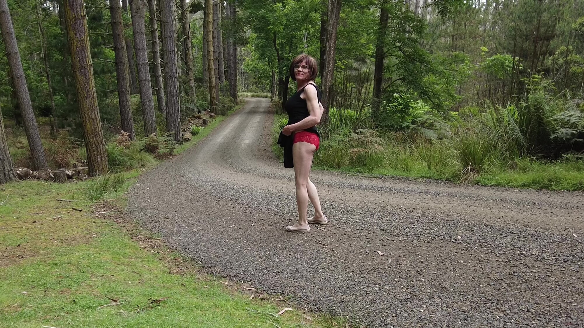 Crossdress Roadtrip - Forest Road