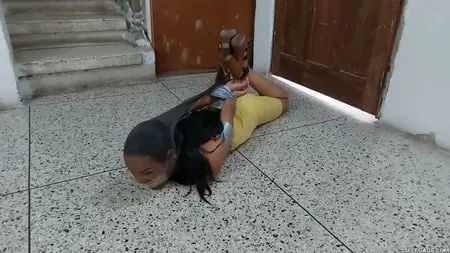 young fashion model turned humiliated bondage slave by milf         