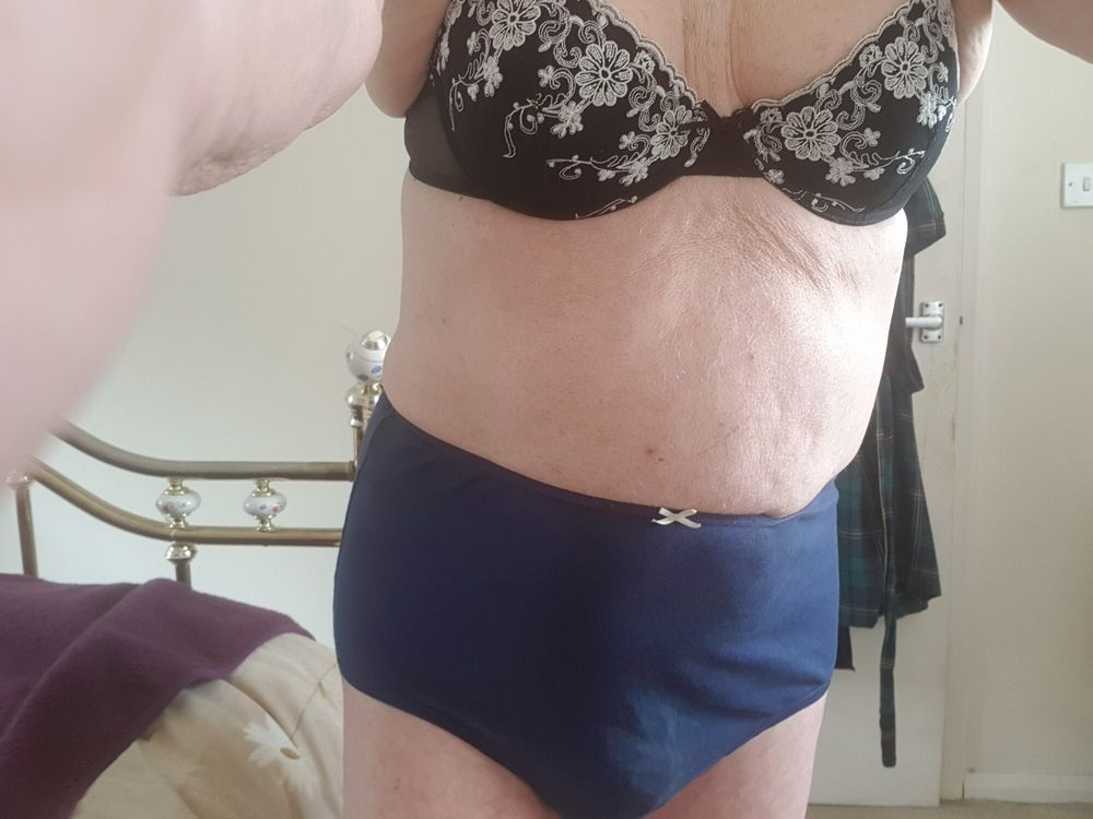 Bra and big knickers  #7