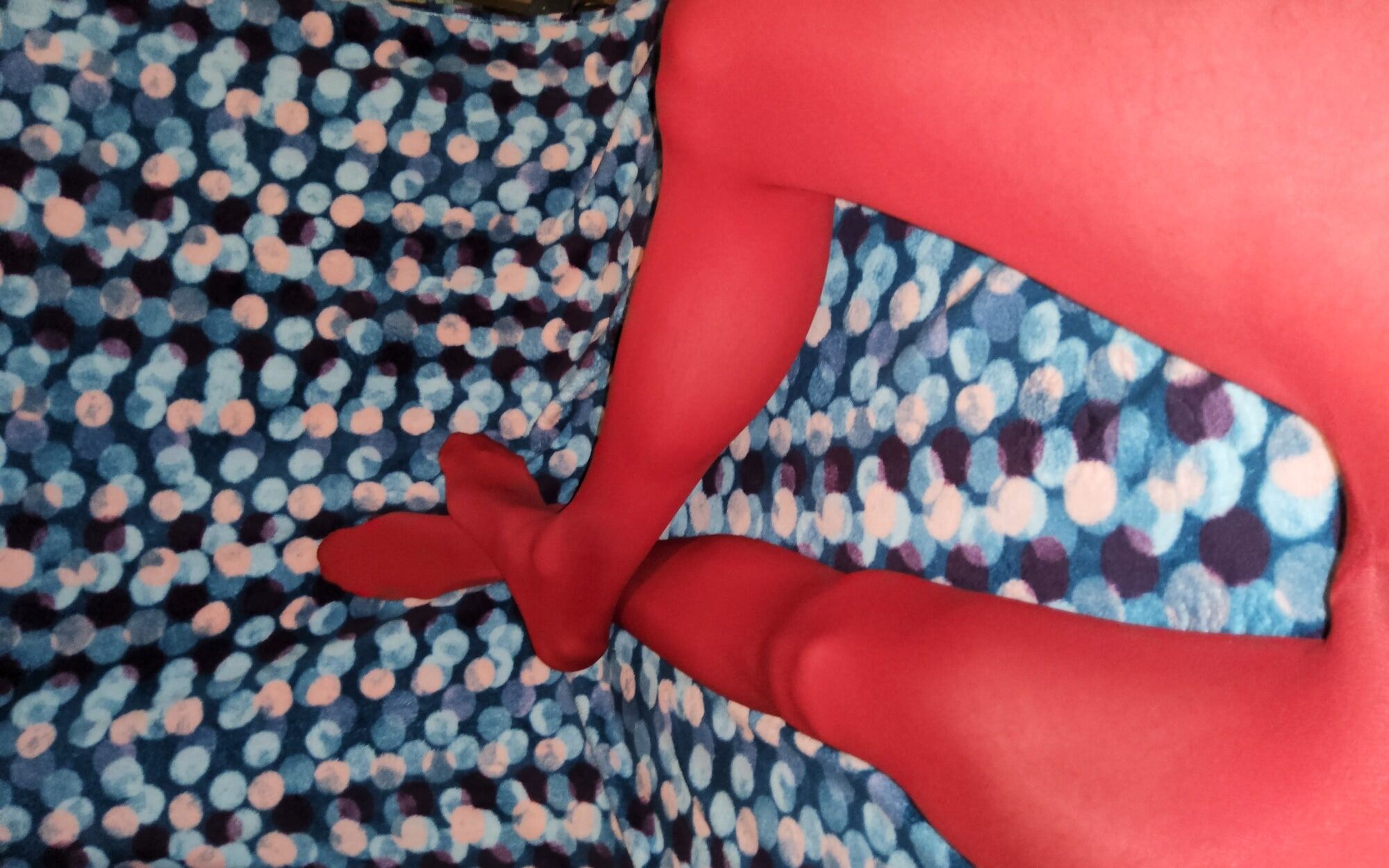 My New Red Pantyhose  #3