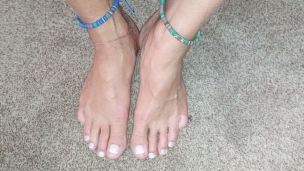 My pediured feet  #3