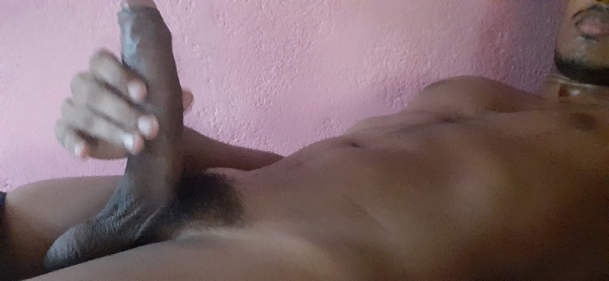Srílanský mladý velký penis