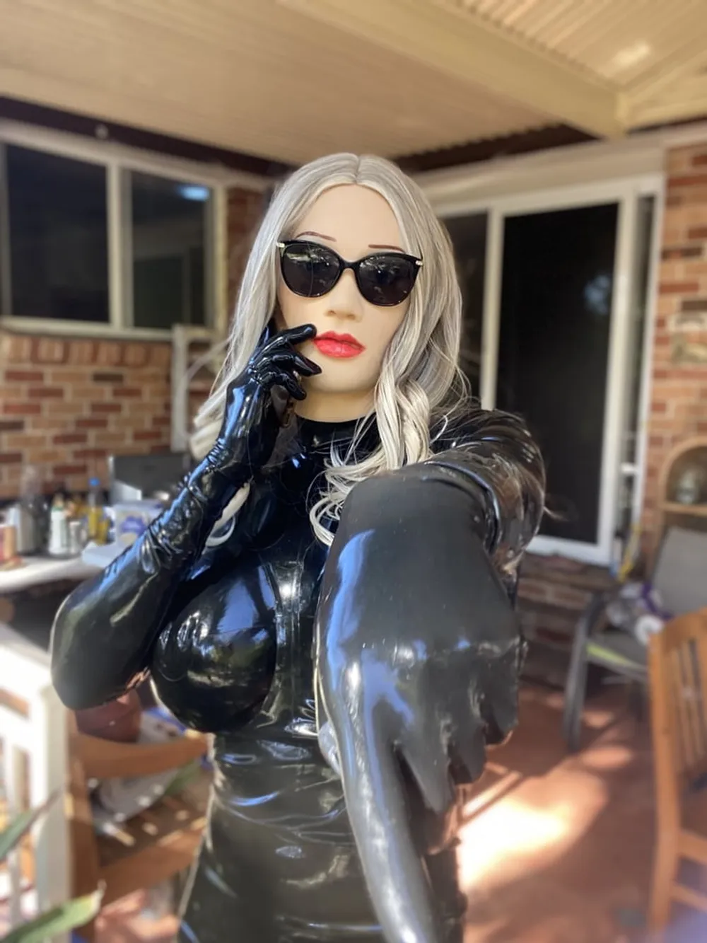 Latex Doll in Sunglasses 