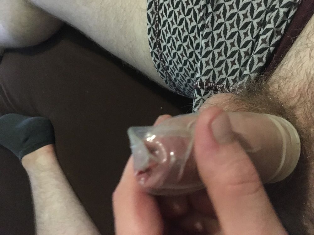 Hairy Cock With Condom #56