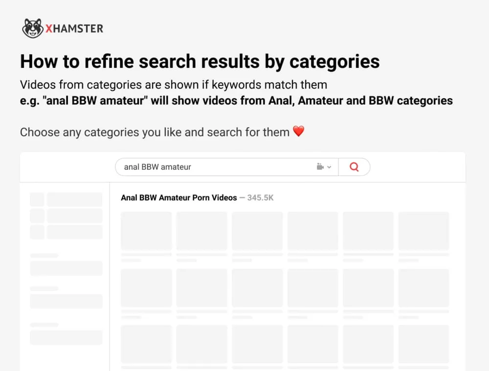 Search by categories: updates