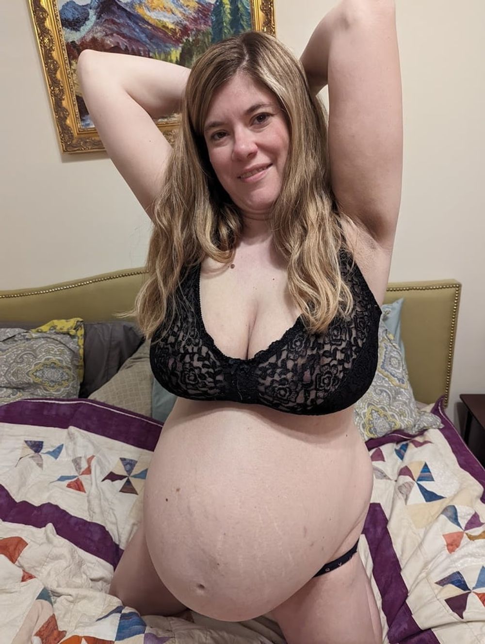 Pregnant BBW Striptease #18