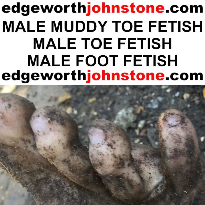 Muddy Toes - Dirty Male Toe Fetish Closeup Pics #7