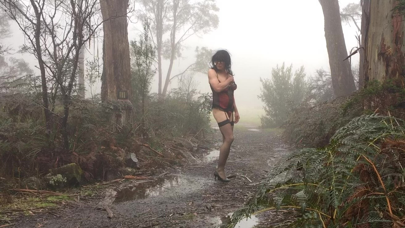 Crossdress Roadtrip - Walk in the mist 2 #17