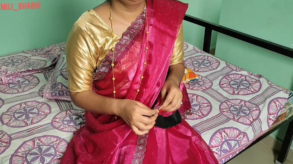 Hot desi bhabhi cheating with husband's friend  #15
