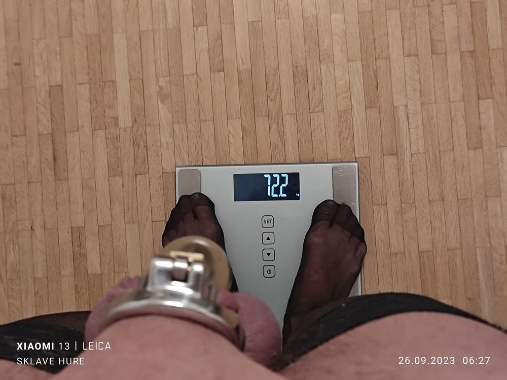 Weighing, Cagecheck, fucking, nylons September 26, 2023 #2