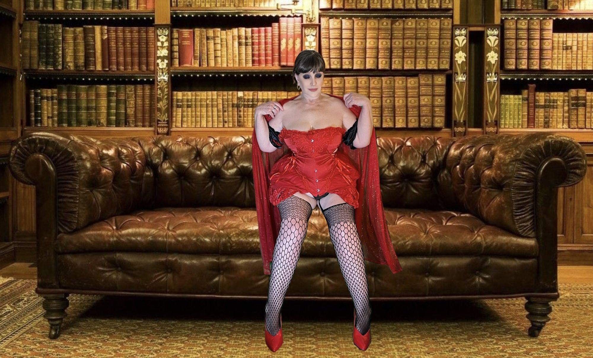 Carmen Angels Librarian in Red #8
