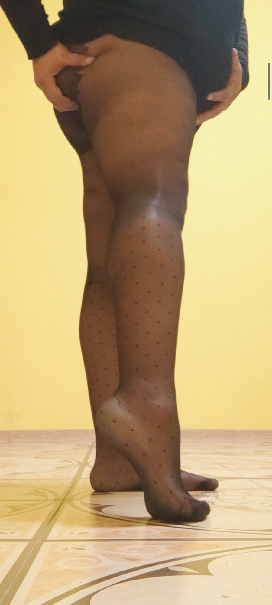Black pantyhose