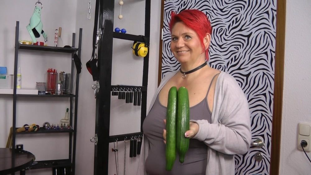 The cucumber double fucking